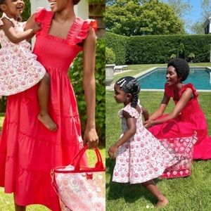 Hillhouse Nap Dress in Red Raspberry